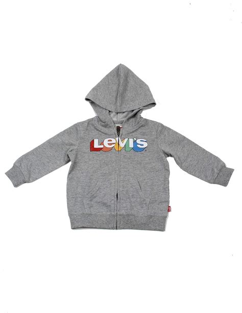 Levis Kids Lvb Rainbow Logo Zip Up Hoodie Sudadera Para Bebés Amazon