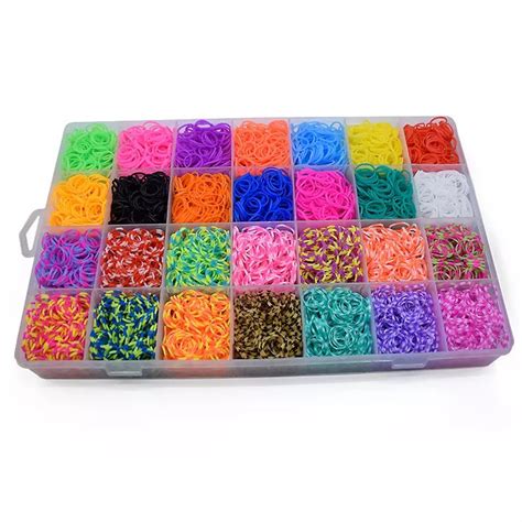 Набор Резинок для Плетения Браслетов 10 000 Штук Loom Bands Set с ...