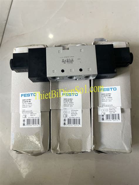 Van điện Từ Festo Vuvs L30 B52 D G38 F8 1b2 575613 Công Ty Thiết Bị