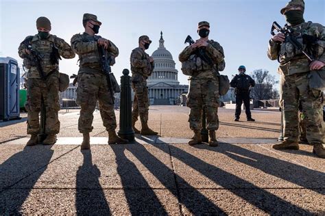 Capitol Police Chief Appeals For National Guard To Stay