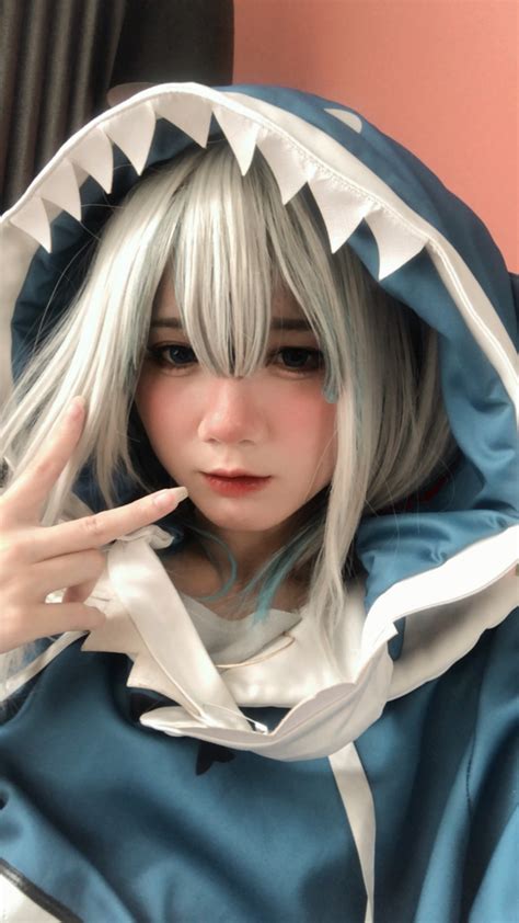 Poppachan Gawr Gura Hentai Cosplay My XXX Hot Girl