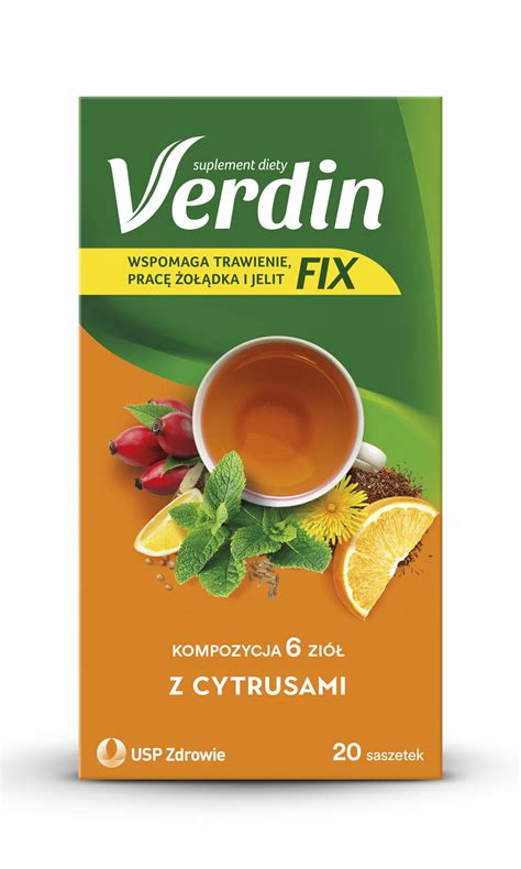 Verdin Fix Kompozycja Zi Herbata Z Cytruusami Saszetek