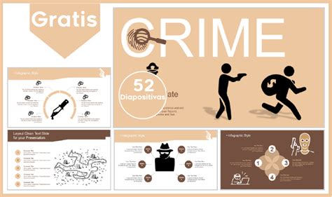 Plantilla Powerpoint De Crimen Plantillas Power Point Gratis