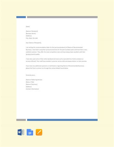 Reference Letter Templates Fillable Printable Pdf Forms Online