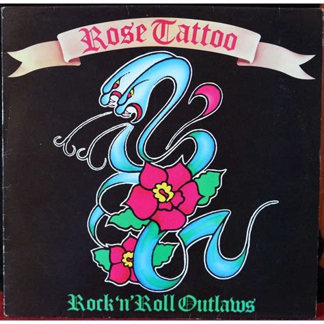 Rocknroll Outlaws By Rose Tattoo Lp With Godsave4 Ref 118000839