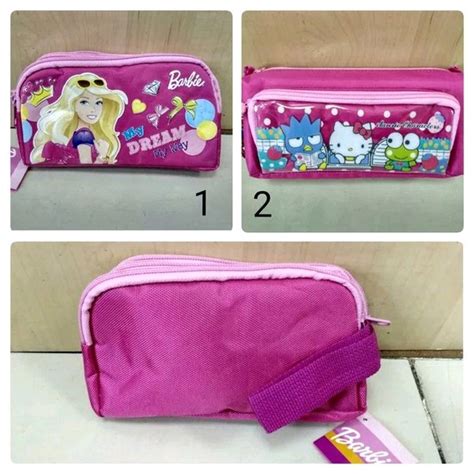 Jual Pencil Case Tempat Kotak Pensil Original Sanrio Barbie Di Lapak