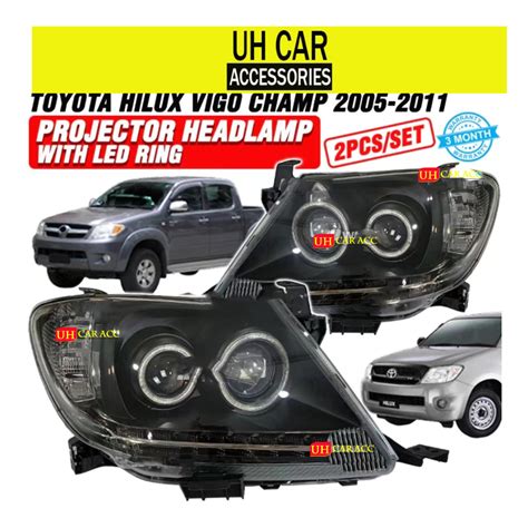 Toyota Hilux Vigo Champ Projector Headlamp