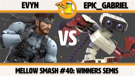 Mellow Mushroom Ssbu Evyn Snake Vs Epic Gabriel Rob Smash