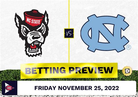 North Carolina State Vs North Carolina CFB Prediction And Odds Nov