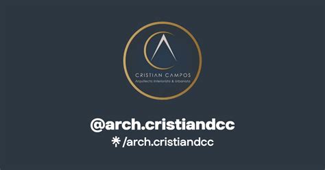 Arch Cristiandcc Instagram Facebook Linktree