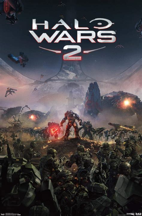 Trends International Halo Wars 2 Key Art Wall Poster 22375