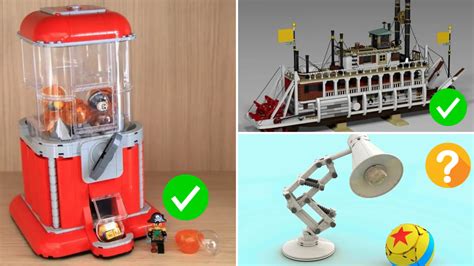 A Lego Gachapon Machine And Western River Steamboat Are Your Next Lego