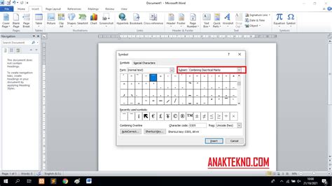 5 Cara Membuat Garis Di Atas Hurufteks Microsoft Word X Overline