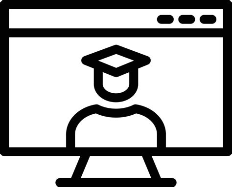 Online Education Line Icons Vector Art At Vecteezy