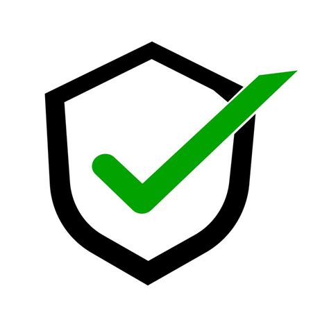 Checkmark Shield Icon Security And Authentication Vector 27739392