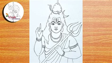 Bholenath Drawing Easy Step By Step Mahadev Pencil Drawing For Nbkomputer