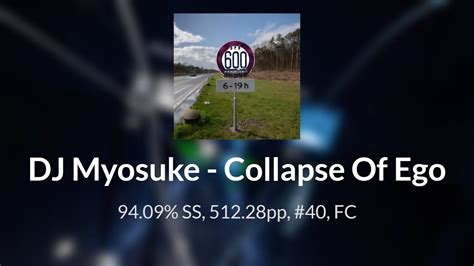 Beat Saber Collapse Of Ego Dj Myosuke 94 09 Ss 512 28pp 40