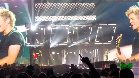 One Direction INTRO CLOUDS KISS YOU FIREPROOF O2 Arena London 26 09