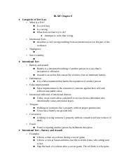 2019 Chapter 8 Torts BLAW Chapter 8 Categories Of Tort Law What Is A