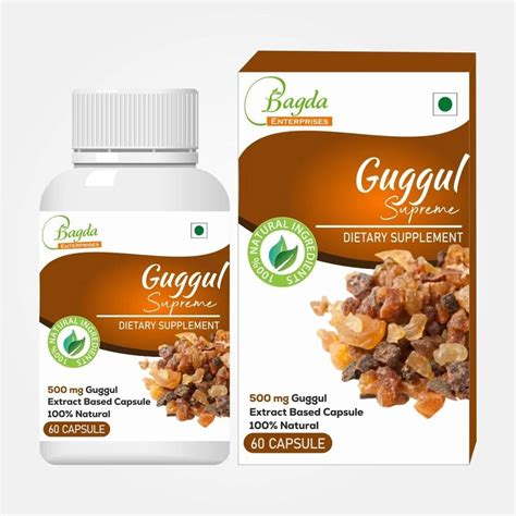 Herbal Guggul Capsules At Rs Bottle Guggul Capsules In Jaipur Id