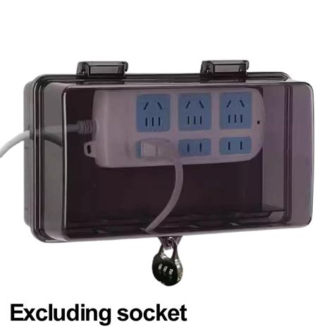 Outdoor Electrical Box 13x8x5 Large Outdoor Extension Cord Cover Waterproof Weatherproof