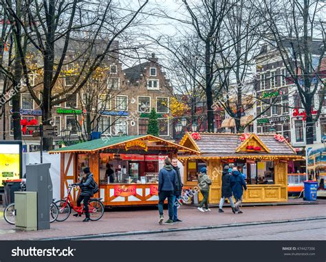 stock-photo-amsterdam-netherlands-december-christmas-market-on ...