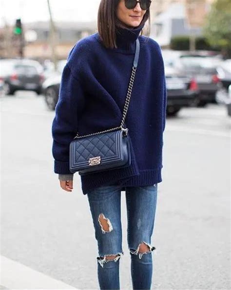 Arriba 76 Imagen Navy Sweater Outfit Abzlocalmx