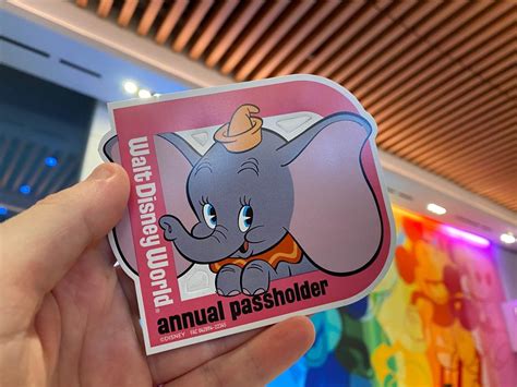 New Dumbo Annual Passholder Magnet Arrives At Epcot S Creations Shop