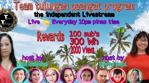 Ls Team Tulungan Paangat Program Youtube