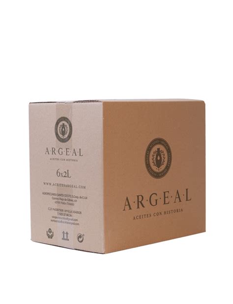 Aceite De Oliva Virgen Extra Argeal Variedad Cornicabra 2L Caja 6