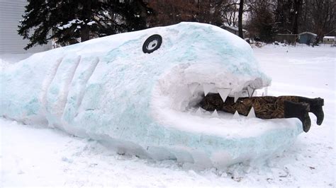 Snow shark spotted in Lyndhurst | cleveland.com