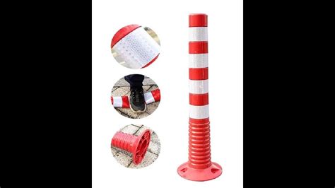 Traffic Flexible Pole Size Cm H Tpu Traffic Road Safety Cone With