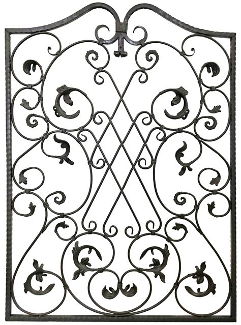 Decorative Wrought Iron Fence Designs