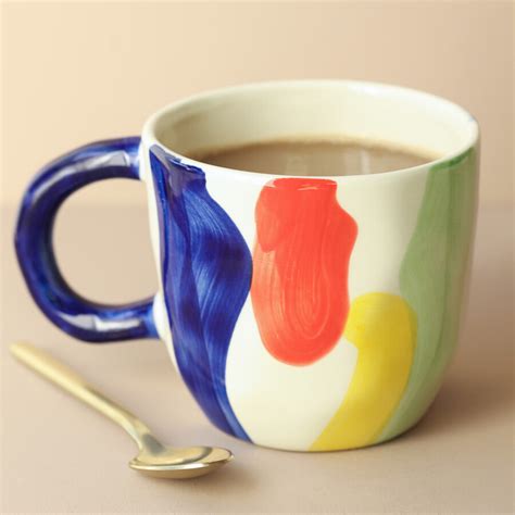 Abstract Art Mug Sass Belle Lisa Angel