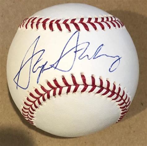 Autographed Stephen Strasburg Official Major League Baseball With Jsa