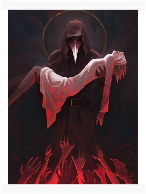 Copy Of Scp Foundation Plague Doctor Poster By Yu U Ta Redbubble