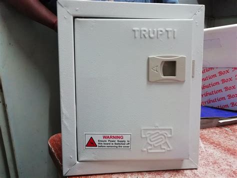 Trupti Mild Steel Ms Mcb Distribution Box For Electric Fittings At