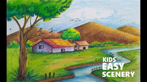 Scenery Drawing Step By Step At Getdrawings Free Download