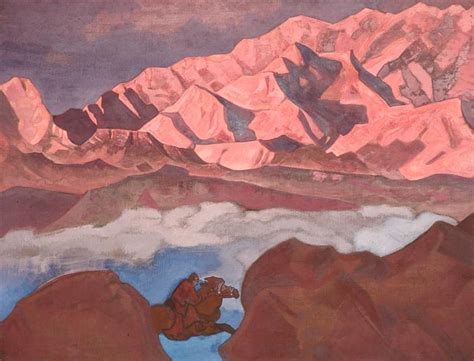 He Who Hastens 1924 Nicholas Roerich