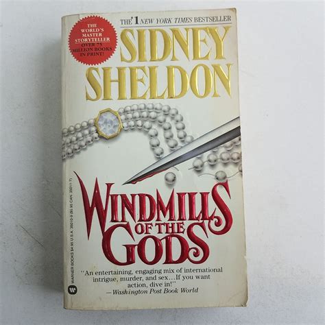 Windmills Of The Gods By Sidney Sheldon 1987 Mass Market Reprint