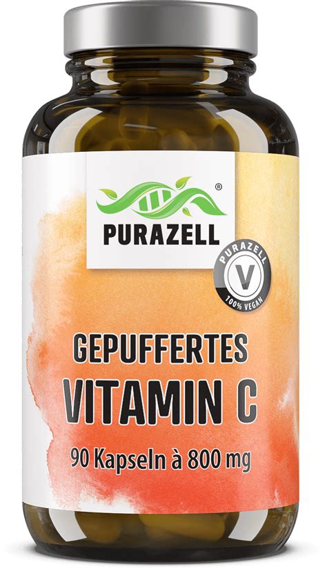 Gepuffertes Vitamin C Purazell