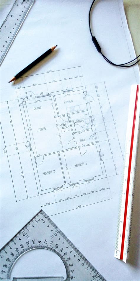 simplified floor plan