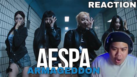 aespa 에스파 Armageddon MV GNL REACTS YouTube