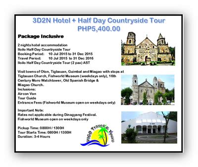 Iloilo Travel Tours Agency - Home