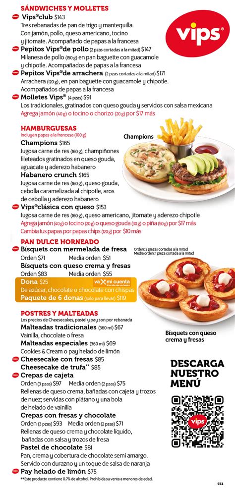 Descubrir 39 Imagen Vips Menu Desayunos Precios Viaterra Mx