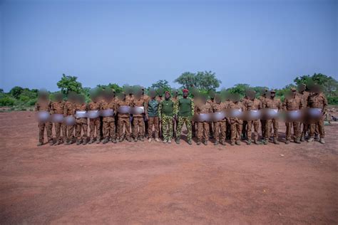 Pr Sidence Du Faso Les Premiers Responsables En Immersion Militaire