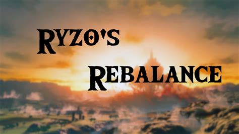 Ryzo S Rebalance At The Legend Of Zelda Tears Of The Kingdom Nexus