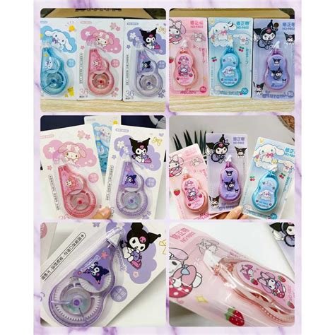 Lucky CAT - SANRIO CORRECTION TAPE | Sanrio Correction Tape Typex | Kuromi | Melody ...