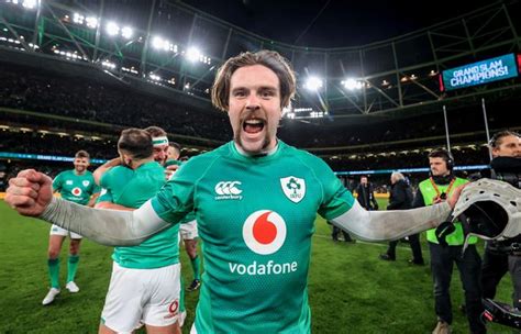 Mack Hansen on Ireland's Grand Slam triumph: “I was taking some tablets before the game so I ...