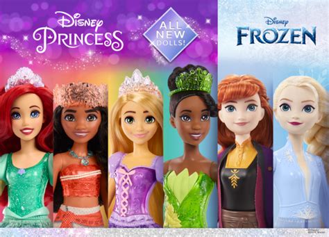 Mattel Unveils All New Line For Disney Princess And Frozen The